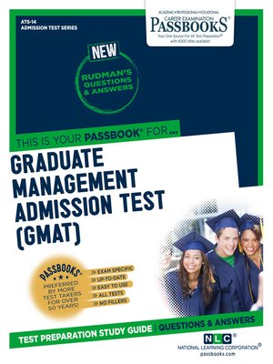 cover image of GRADUATE MANAGEMENT ADMISSION TEST (GMAT)